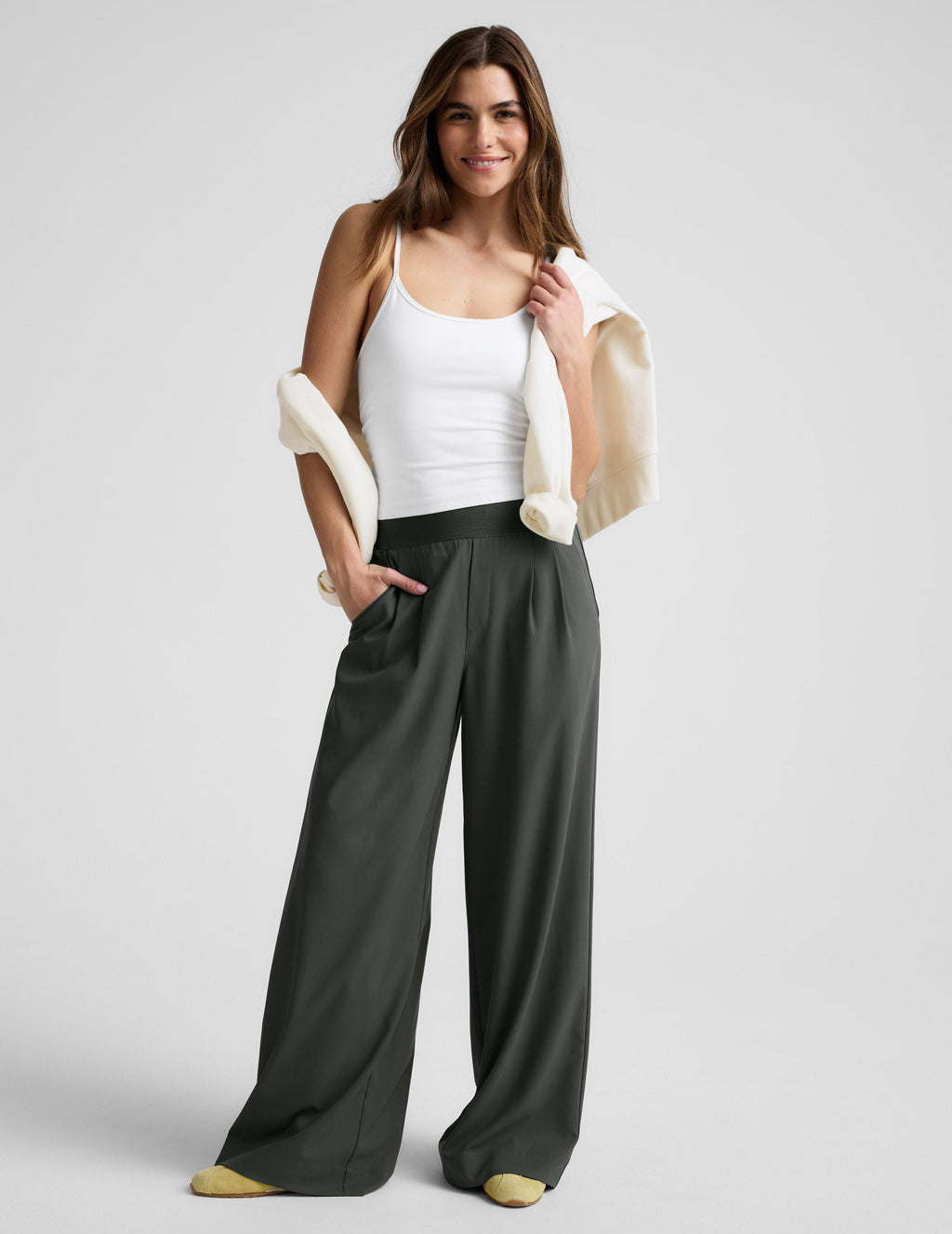 Elasticated Wide Leg Pant 31