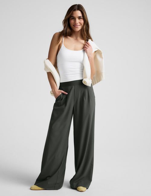 Elasticated Wide Leg Pant 31
