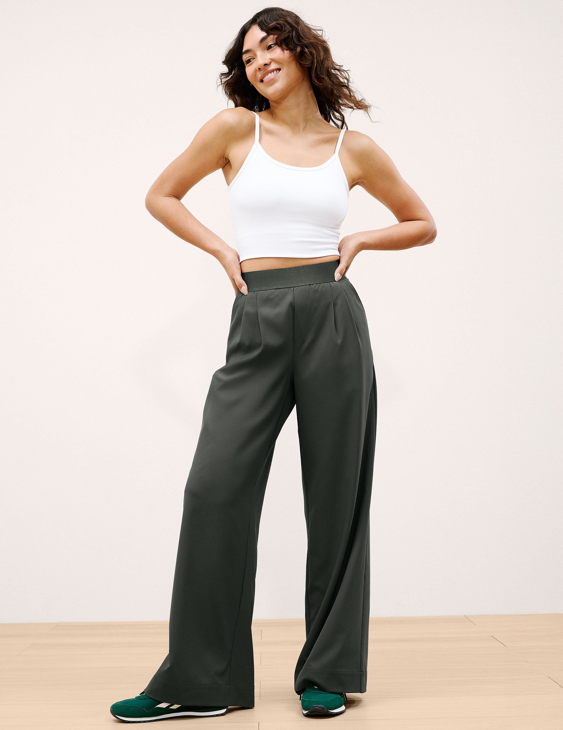Elasticated Wide Leg Pant 31