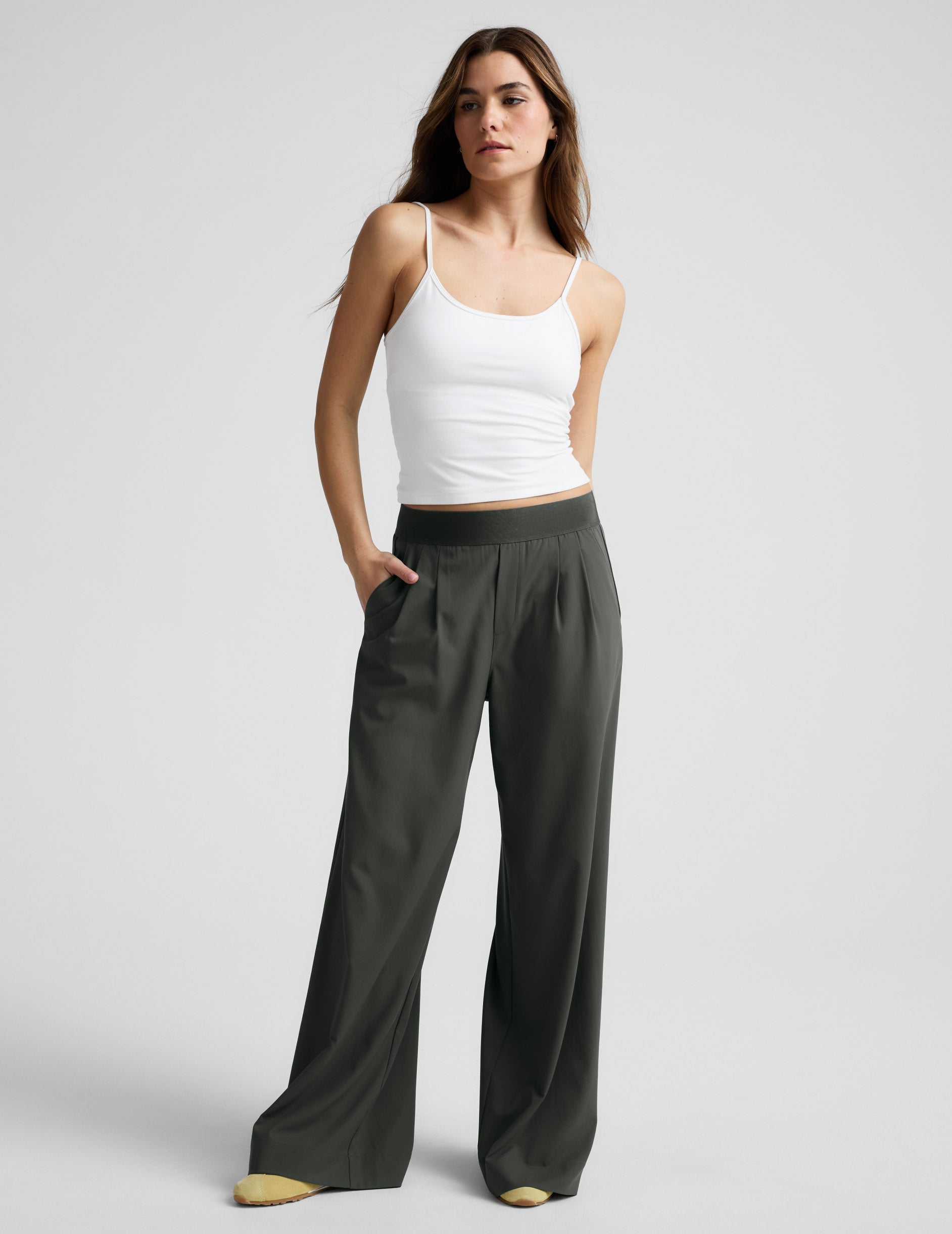 Elasticated Wide Leg Pant 29