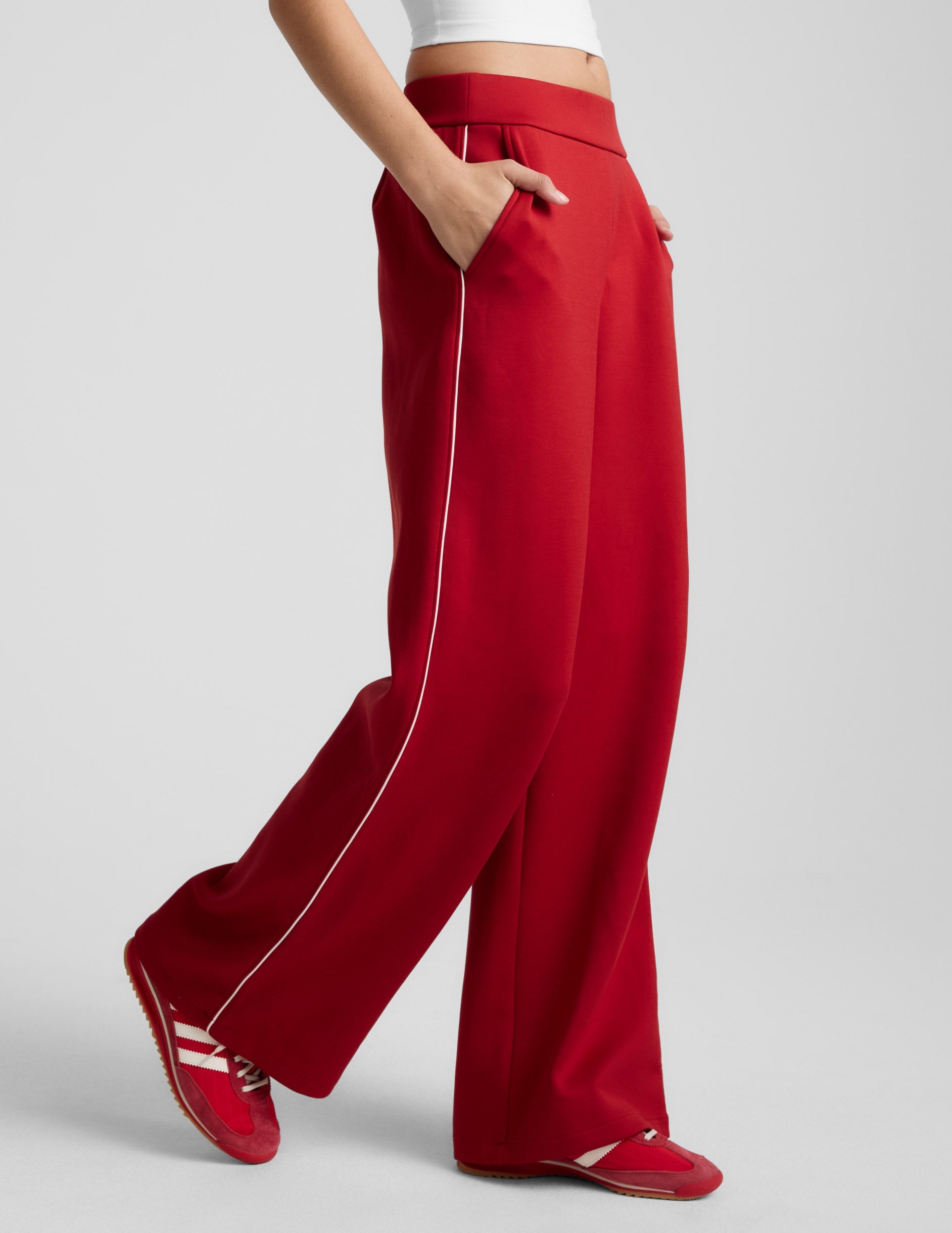 In The Flow Piped Wide Leg Pant