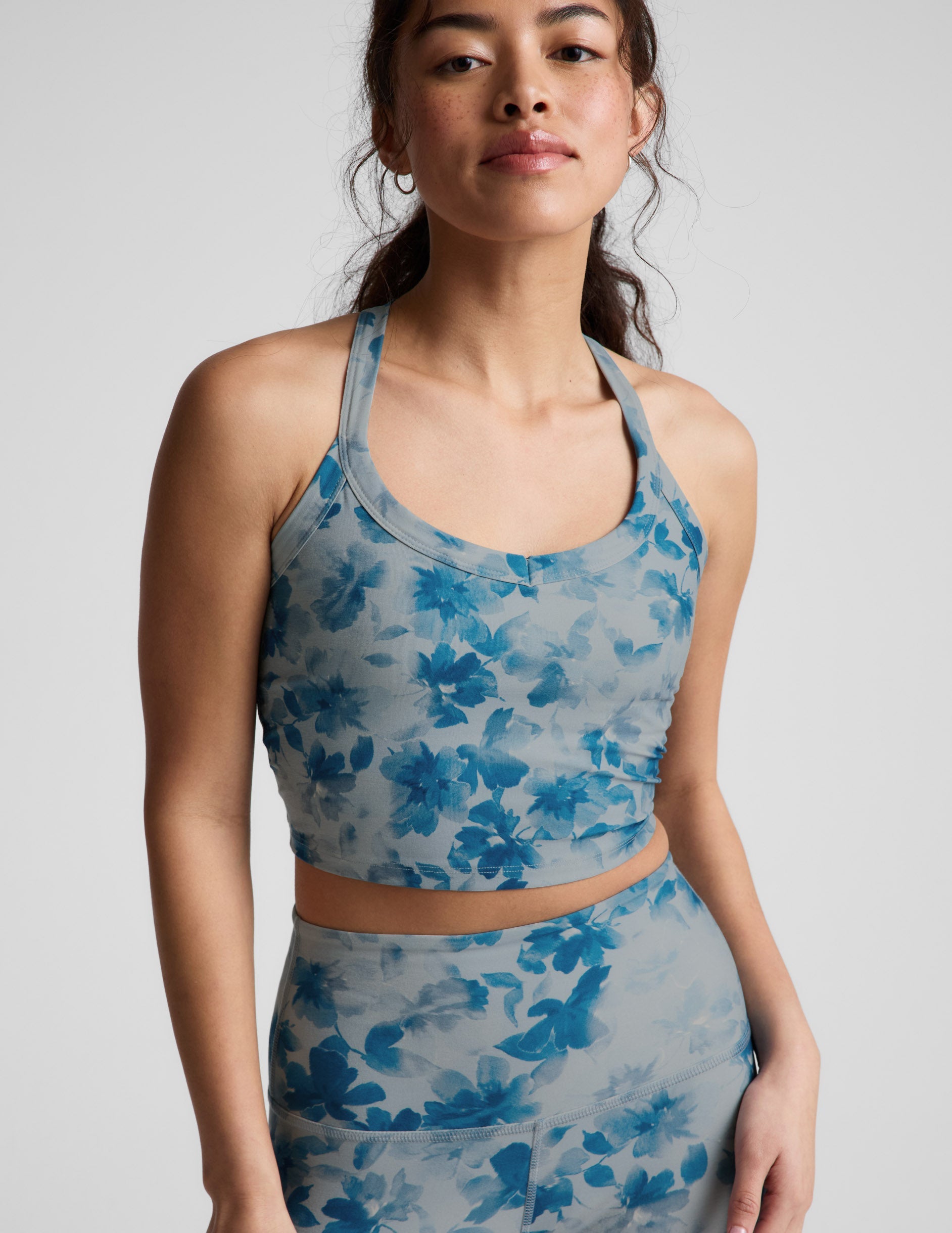 Daydream Meadow SoftMark On The Up Cropped Tank