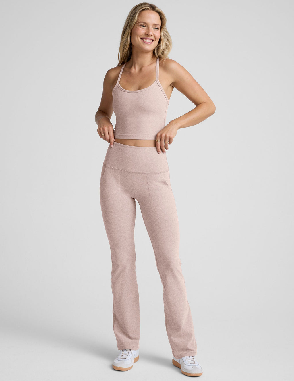Spacedye? High Waisted Practice Pocket Bootcut Pant 31