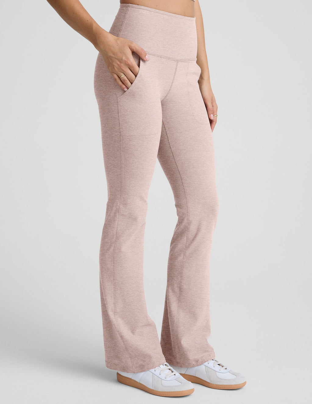 Spacedye? High Waisted Practice Pocket Bootcut Pant 31