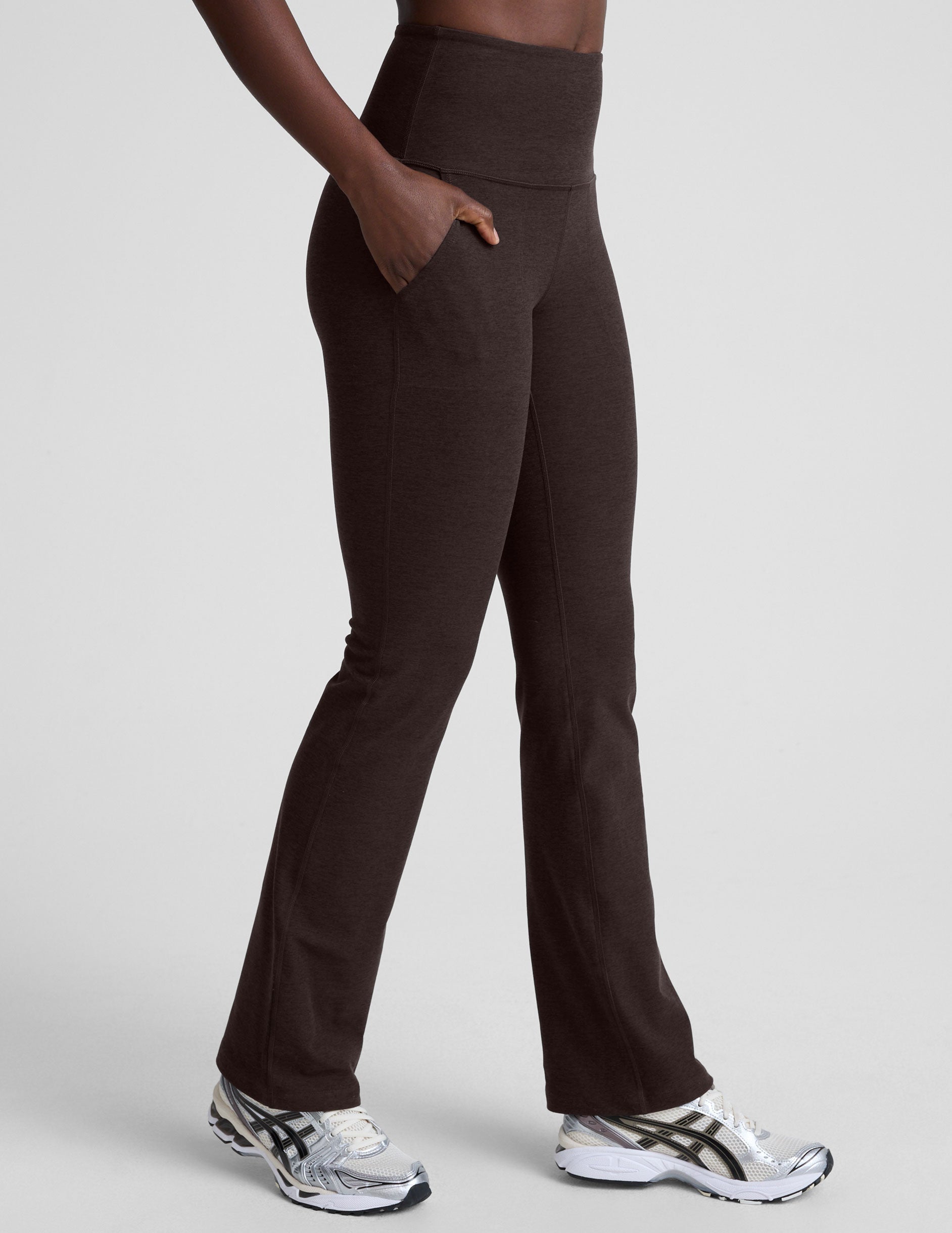 Spacedye? High Waisted Practice Pocket Bootcut Pant 31