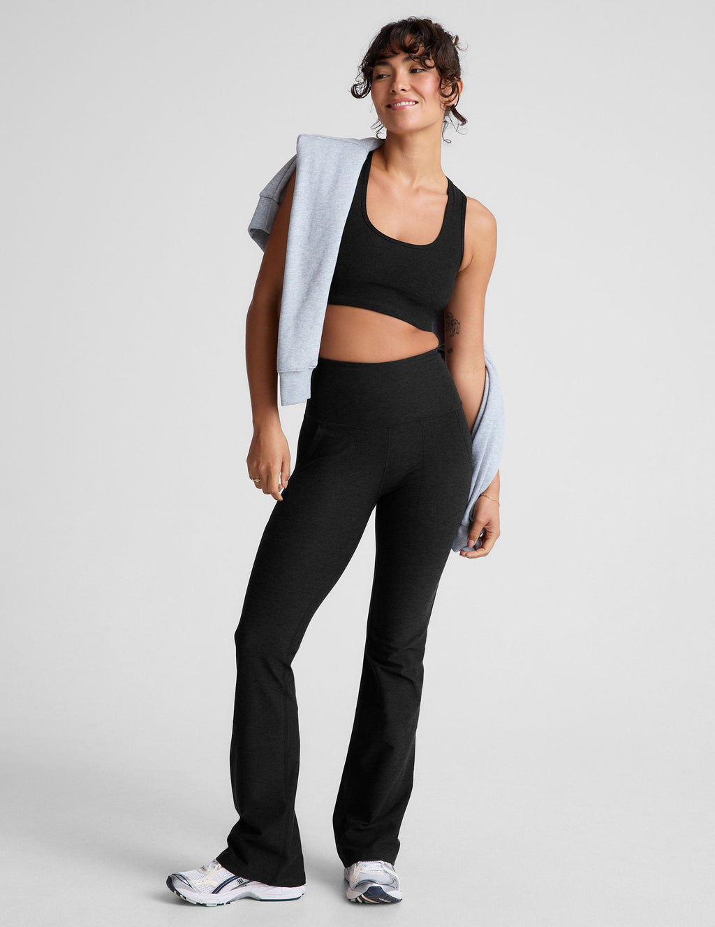 Spacedye? High Waisted Practice Pocket Bootcut Pant 31