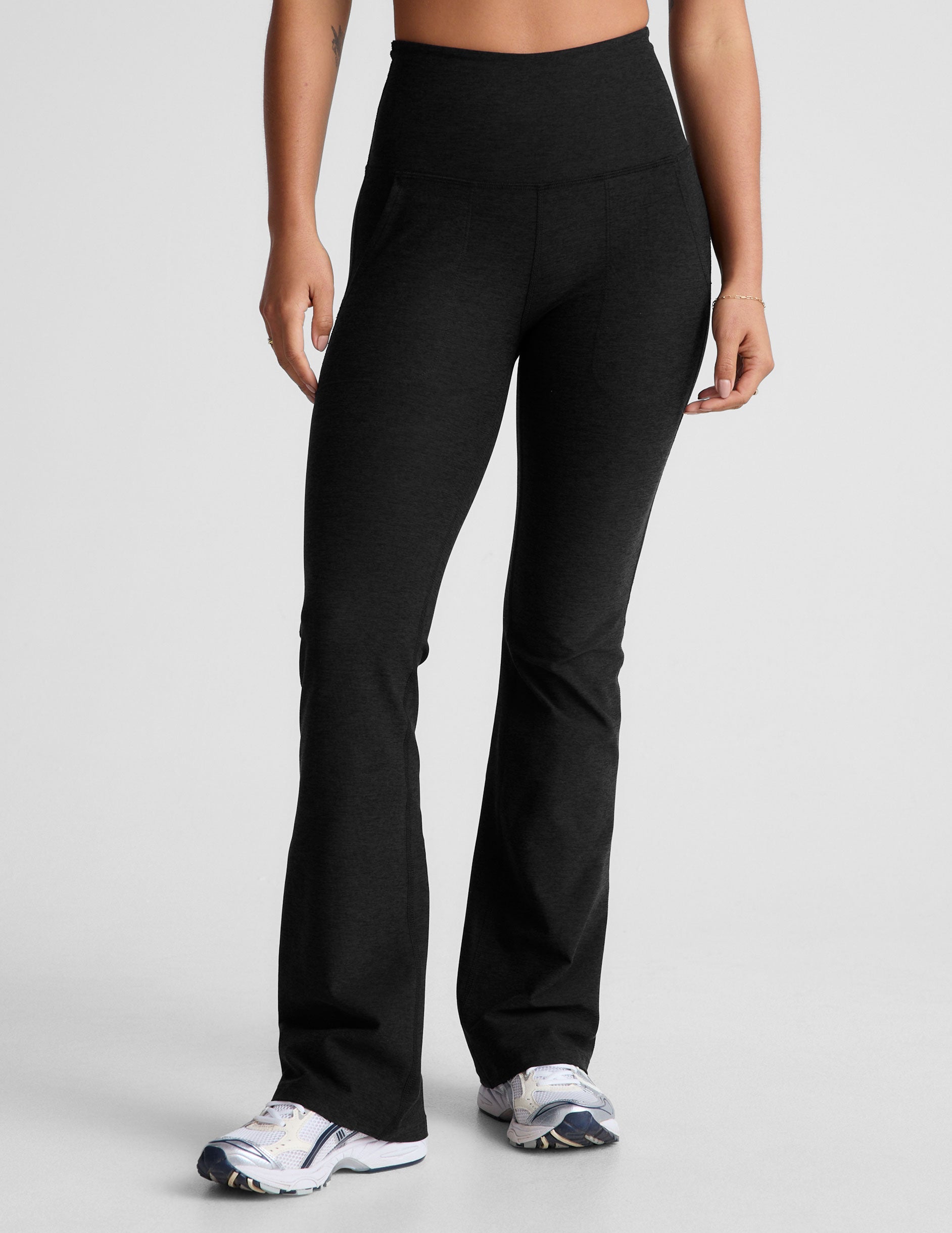 Spacedye? High Waisted Practice Pocket Bootcut Pant 31