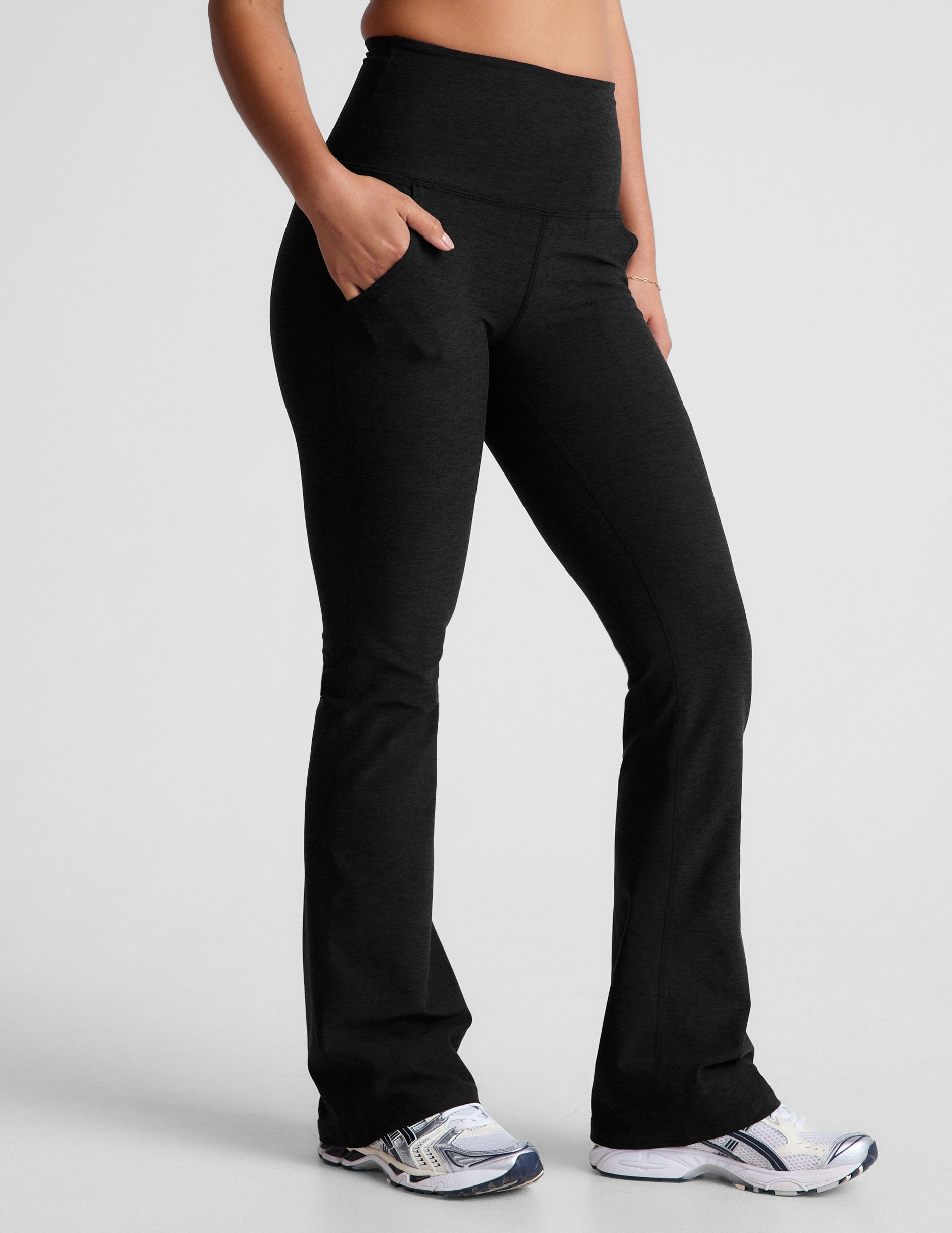 Spacedye? High Waisted Practice Pocket Bootcut Pant 31