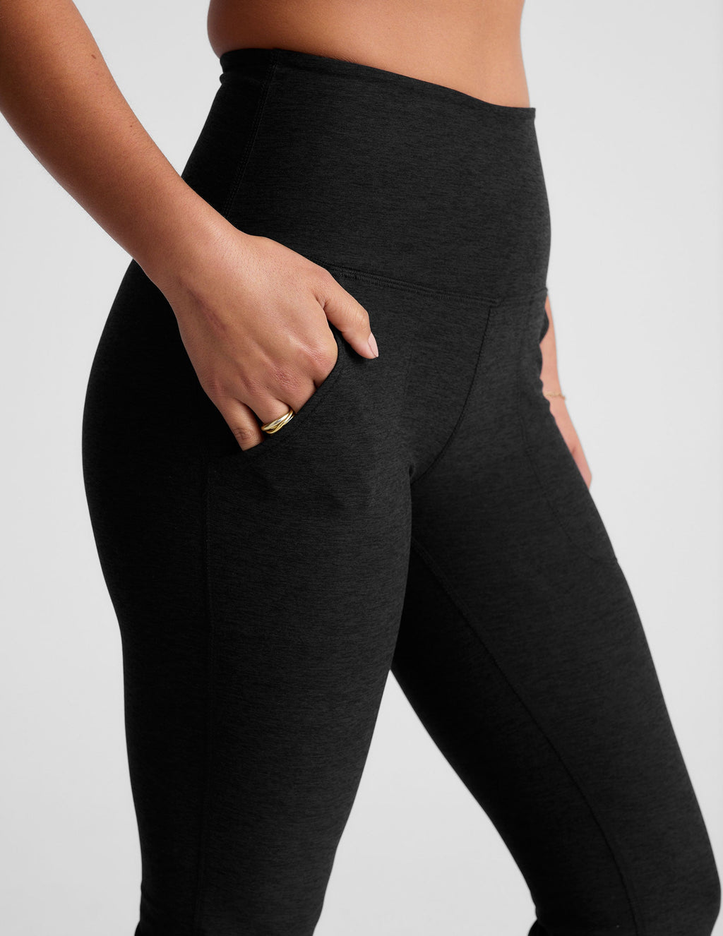 Spacedye? High Waisted Practice Pocket Bootcut Pant 31