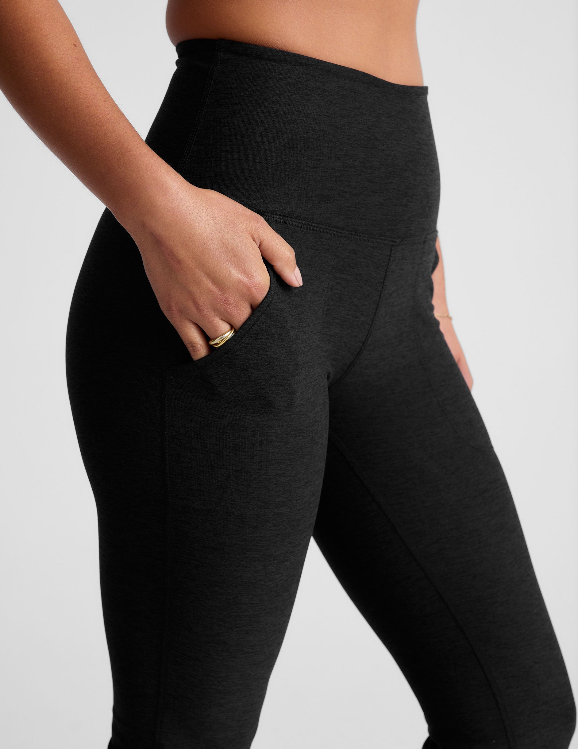 Spacedye? High Waisted Practice Pocket Bootcut Pant 31