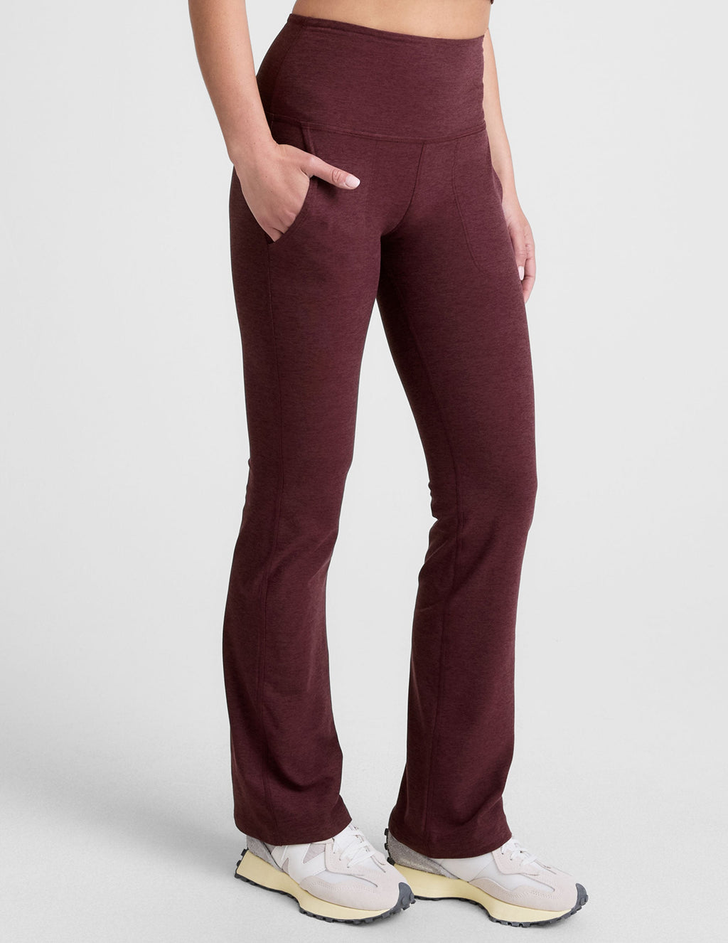 Spacedye? High Waisted Practice Pocket Bootcut Pant 31