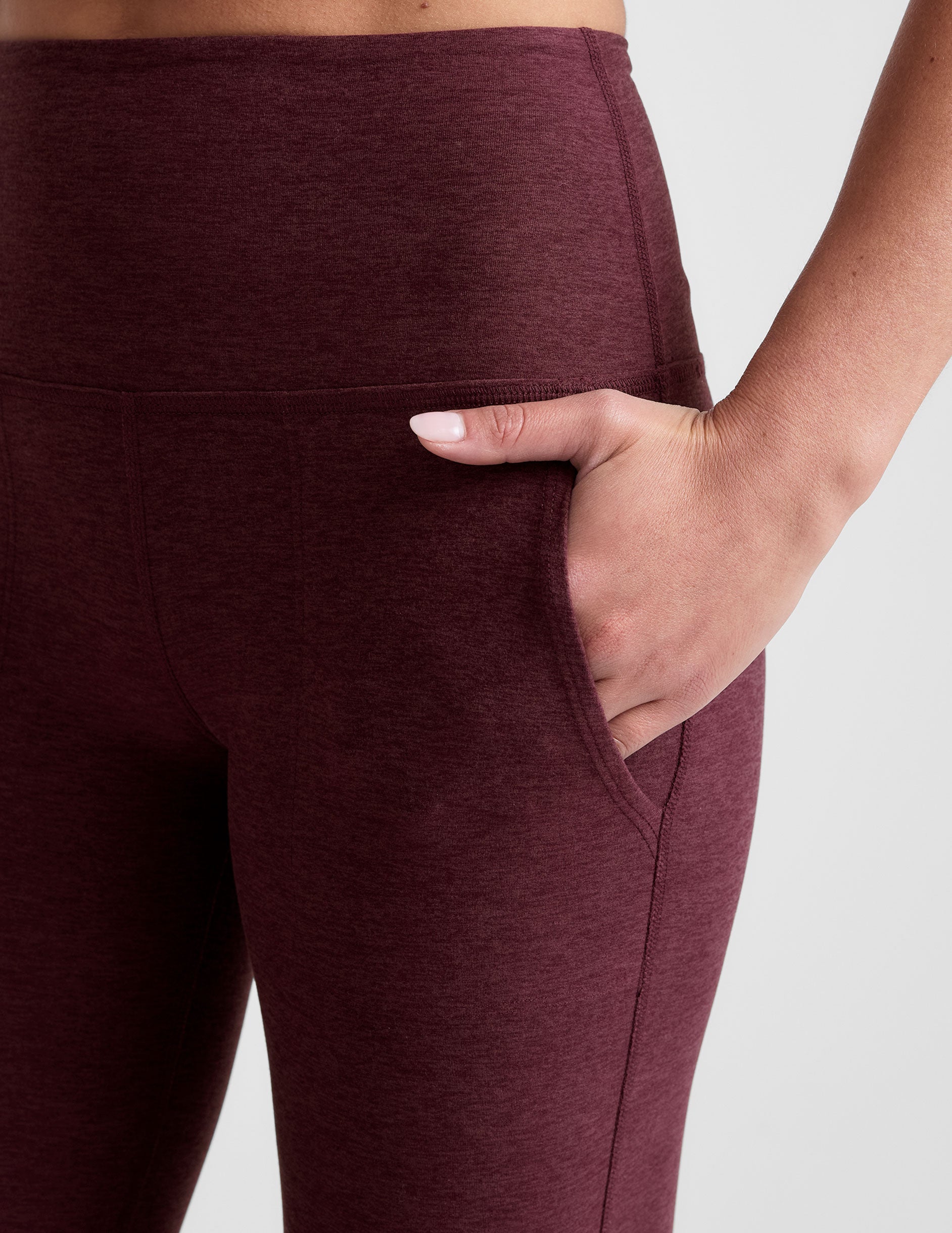 Spacedye? High Waisted Practice Pocket Bootcut Pant 31
