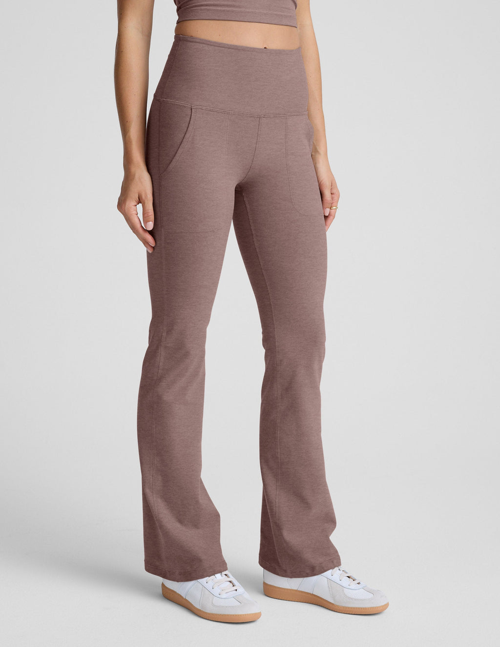 Spacedye? High Waisted Practice Pocket Bootcut Pant 31