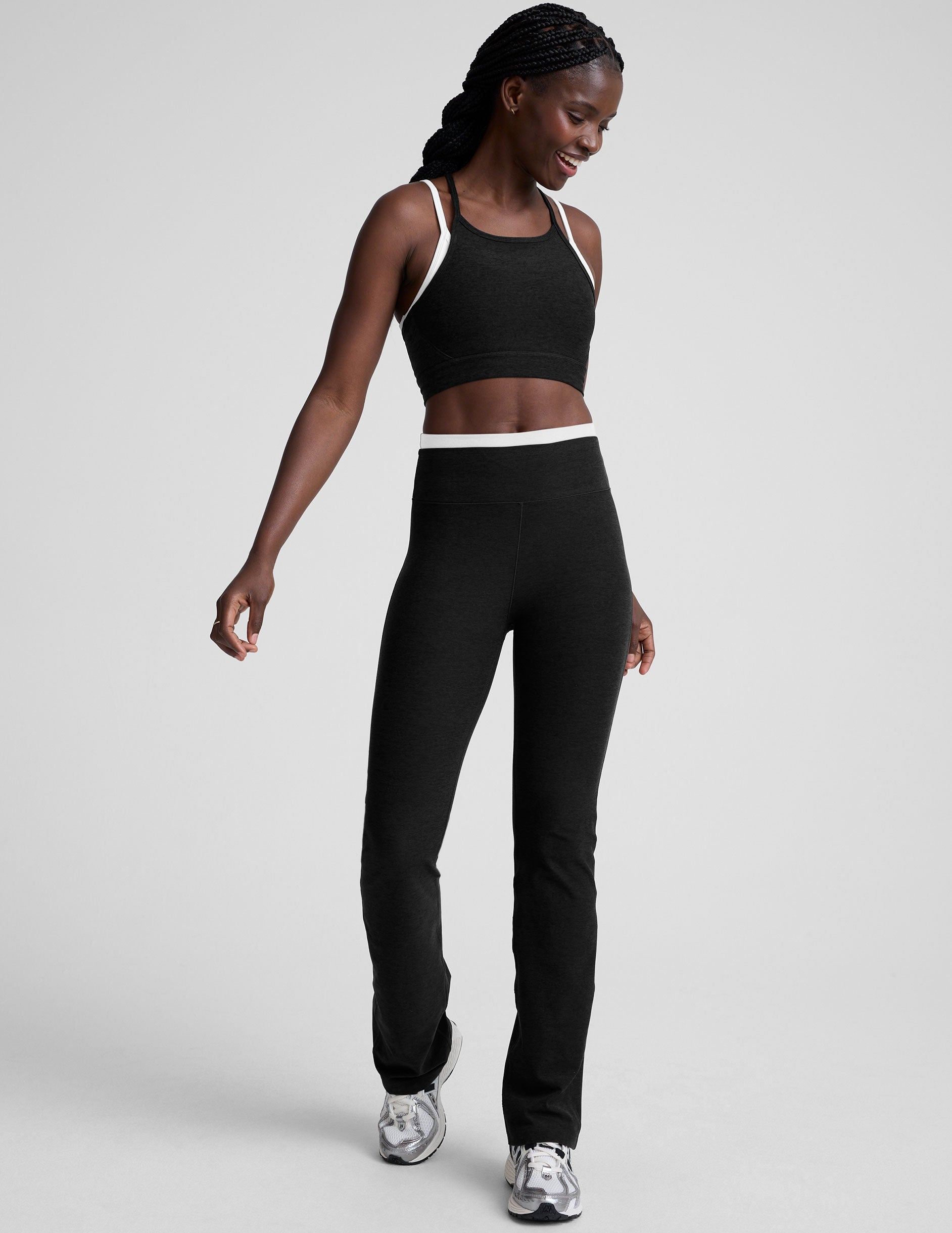 Spacedye? Layered Bootcut Pant