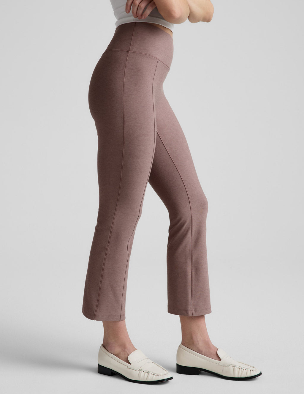 Spacedye? Pintuck Kick Flare High Waisted Pant