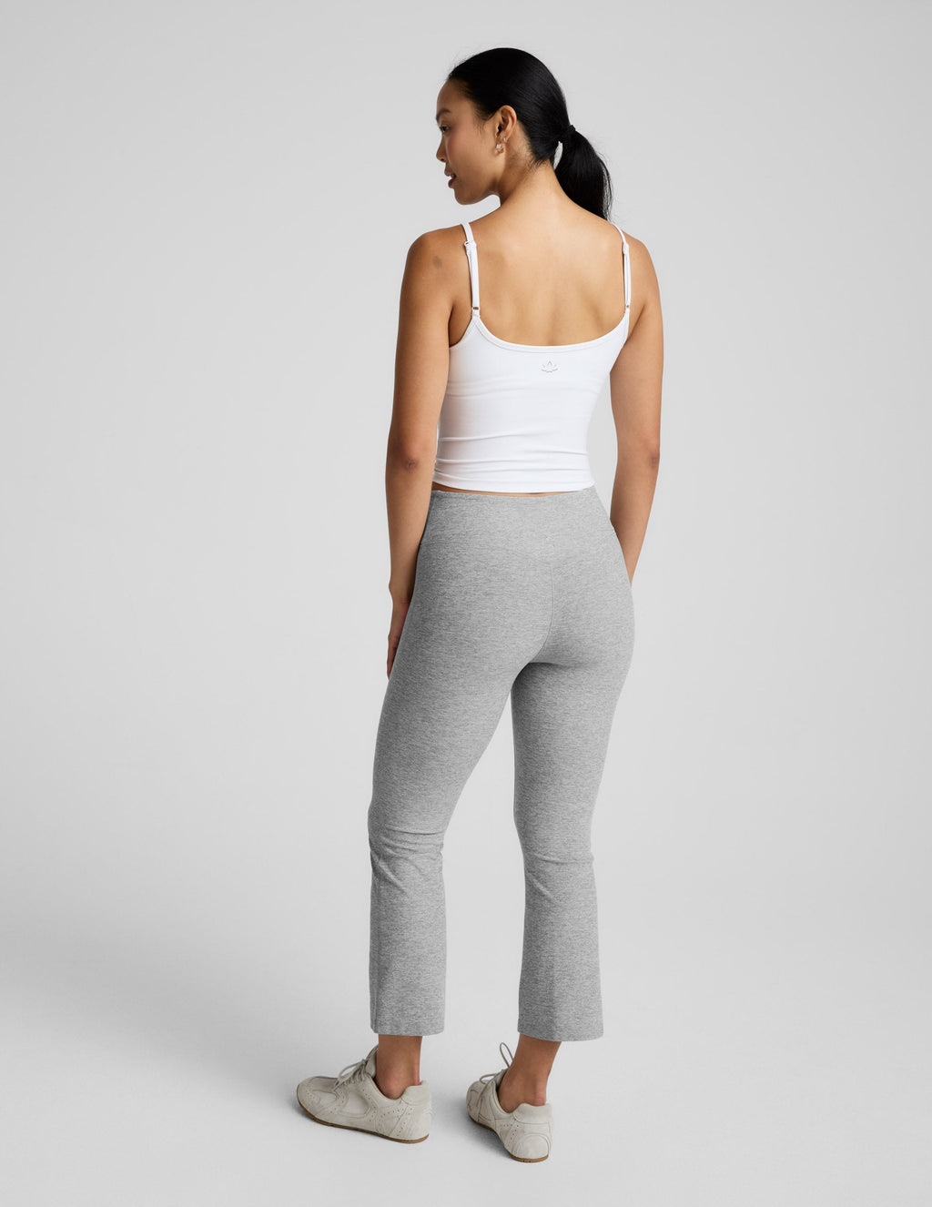 Spacedye? Pintuck Kick Flare High Waisted Pant