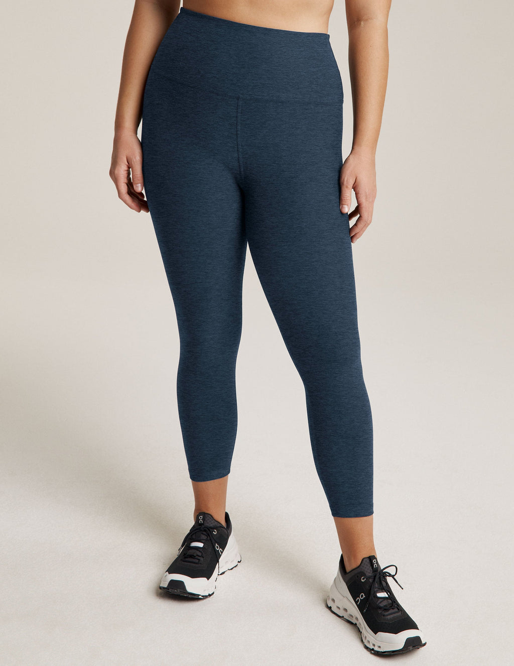 Spacedye? Walk And Talk High Waisted 26  Capri Legging
