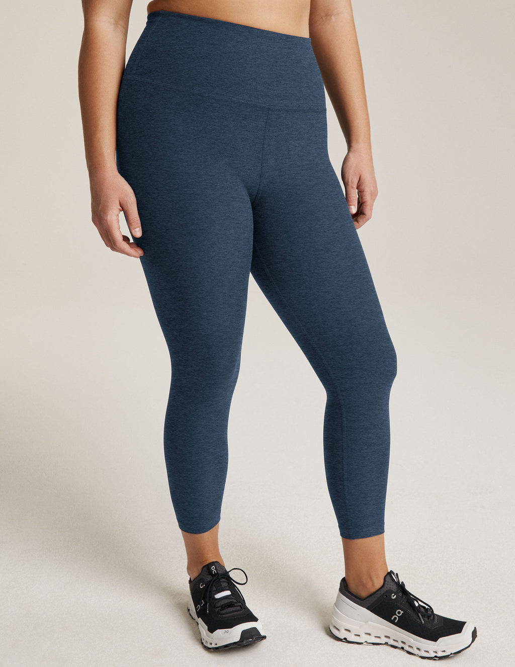 Spacedye? Walk And Talk High Waisted 26  Capri Legging