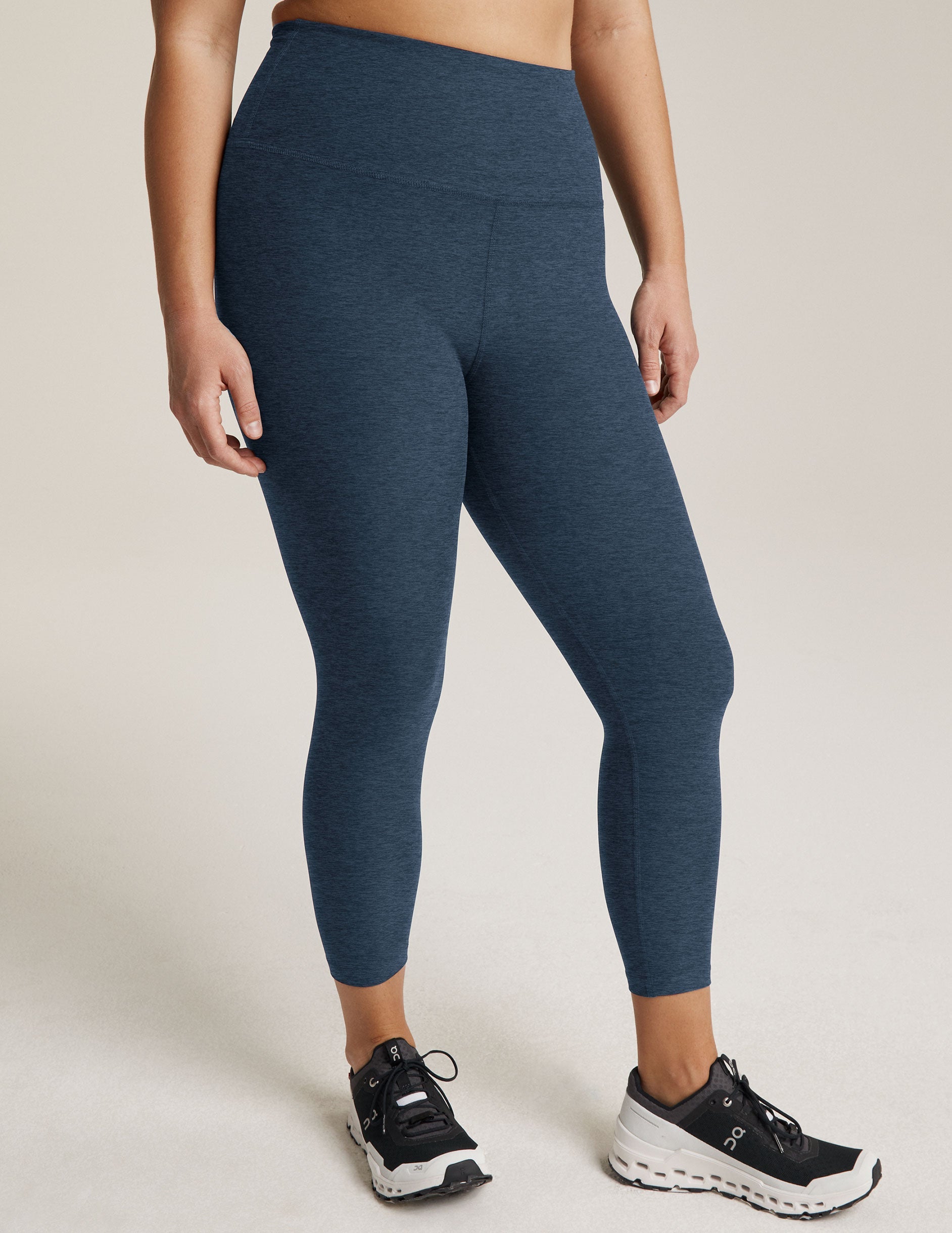 Spacedye? Walk And Talk High Waisted 26  Capri Legging
