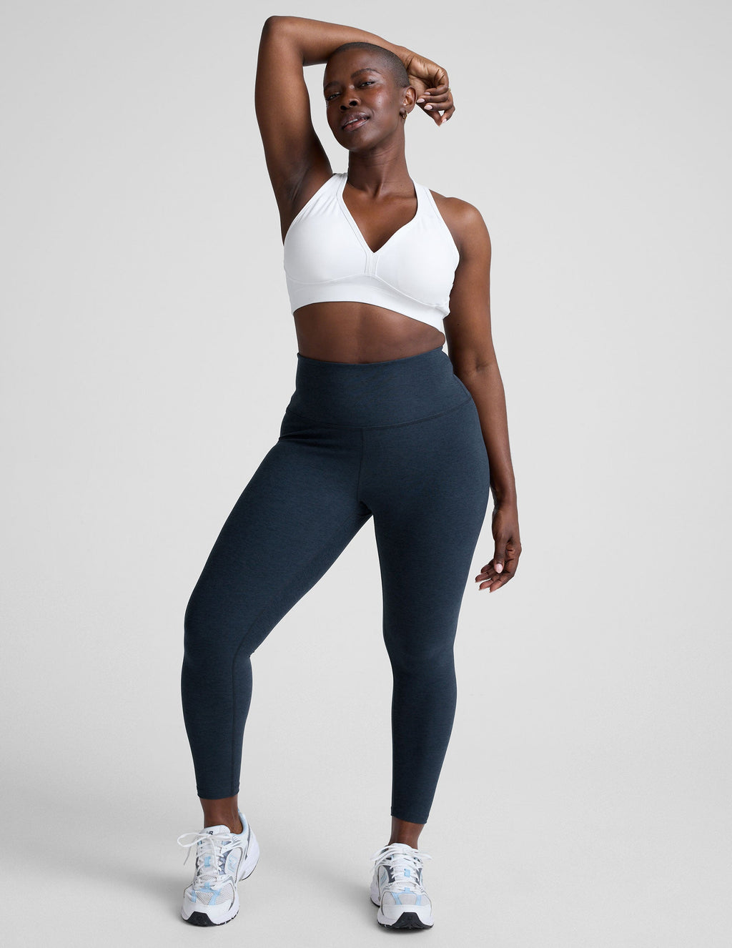 Spacedyea?¡é Caught In The Midi High Waisted Legging