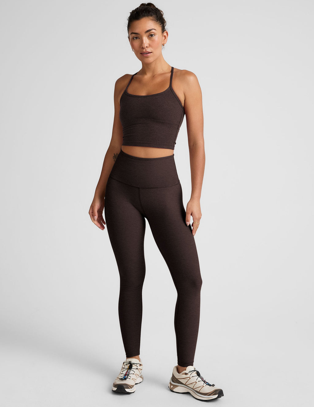 Spacedye? Slim Racerback Cropped Tank