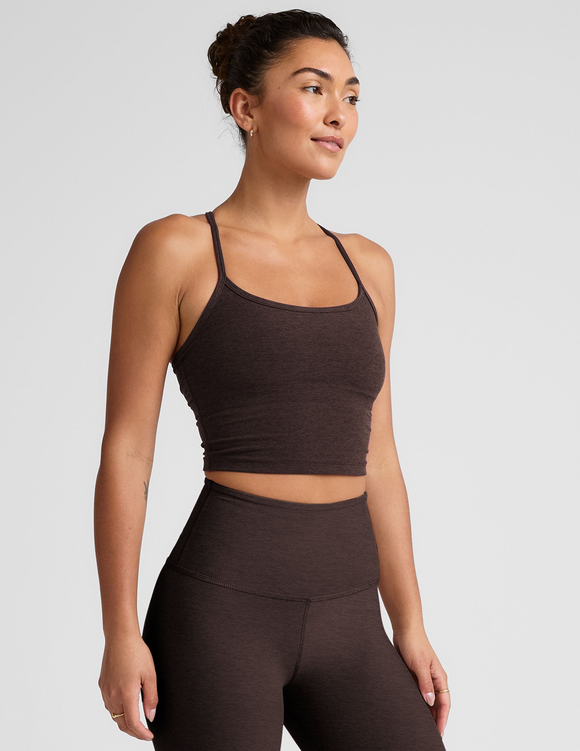 Spacedye? Slim Racerback Cropped Tank