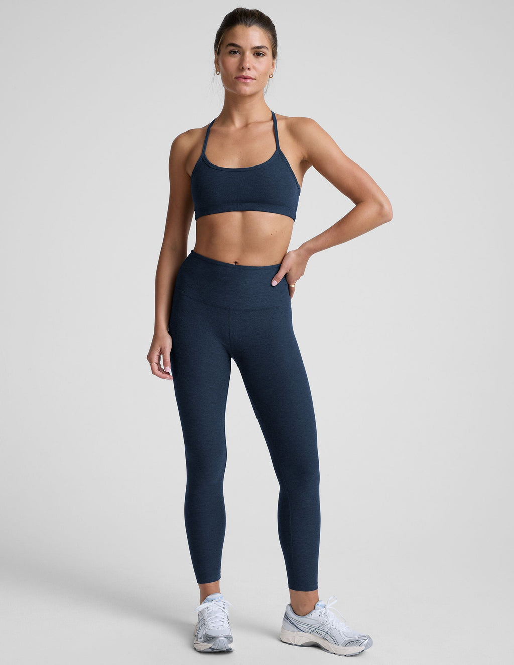 Spacedyea?¡é Caught In The Midi High Waisted Legging