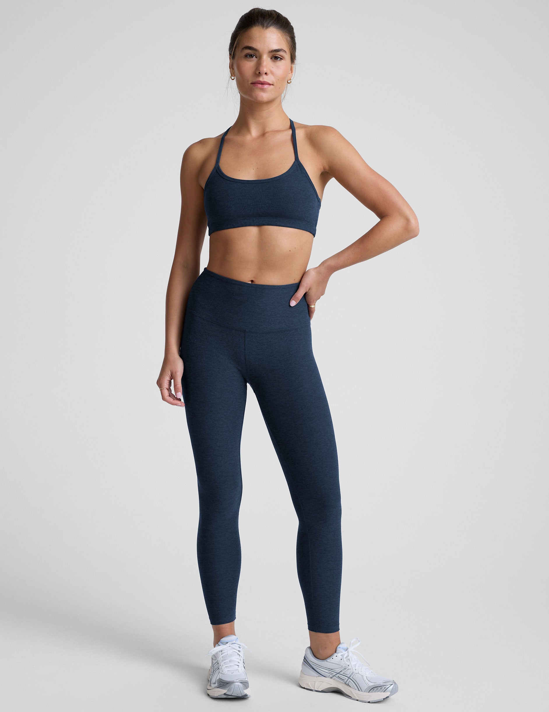 Spacedyea?¡é Caught In The Midi High Waisted Legging