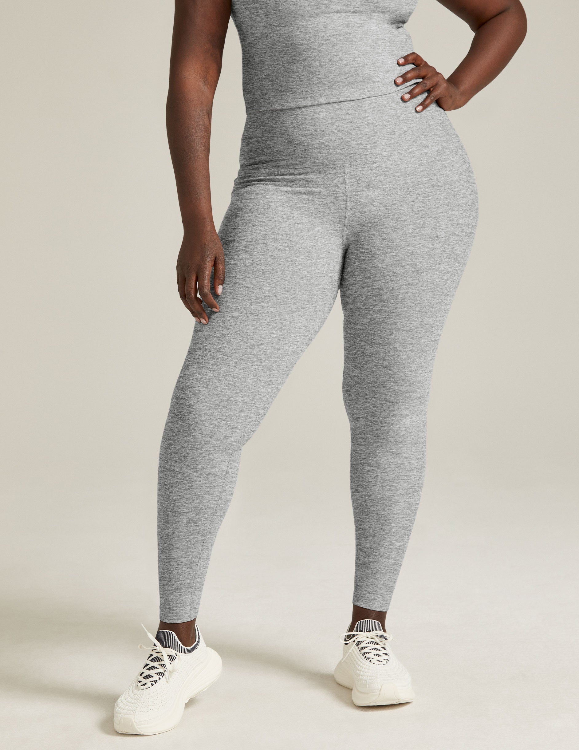 Spacedyea?¡é Caught In The Midi High Waisted Legging