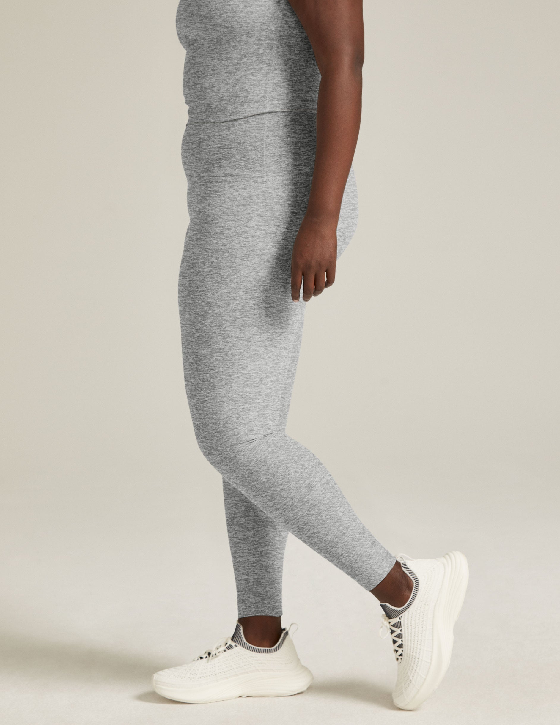 Spacedyea?¡é Caught In The Midi High Waisted Legging