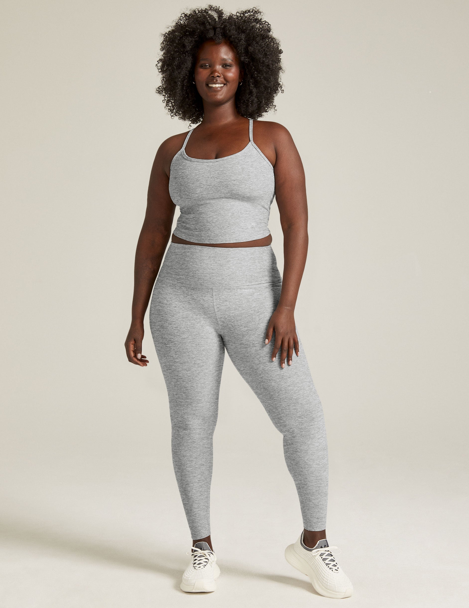 Spacedyea?¡é Caught In The Midi High Waisted Legging