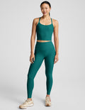 Spacedyea?¡é Caught In The Midi High Waisted Legging
