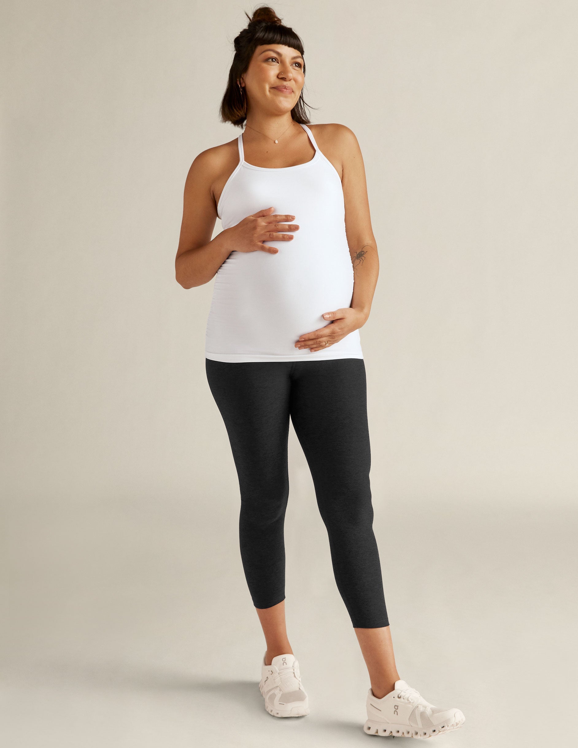 Spacedye? Love The Bump Maternity 26  Capri Legging