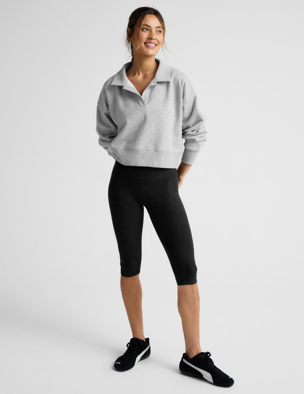 Spacedyeâ„?Pedal Pusher High Waisted Legging