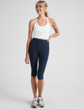 Spacedye? Pedal Pusher High Waisted Legging