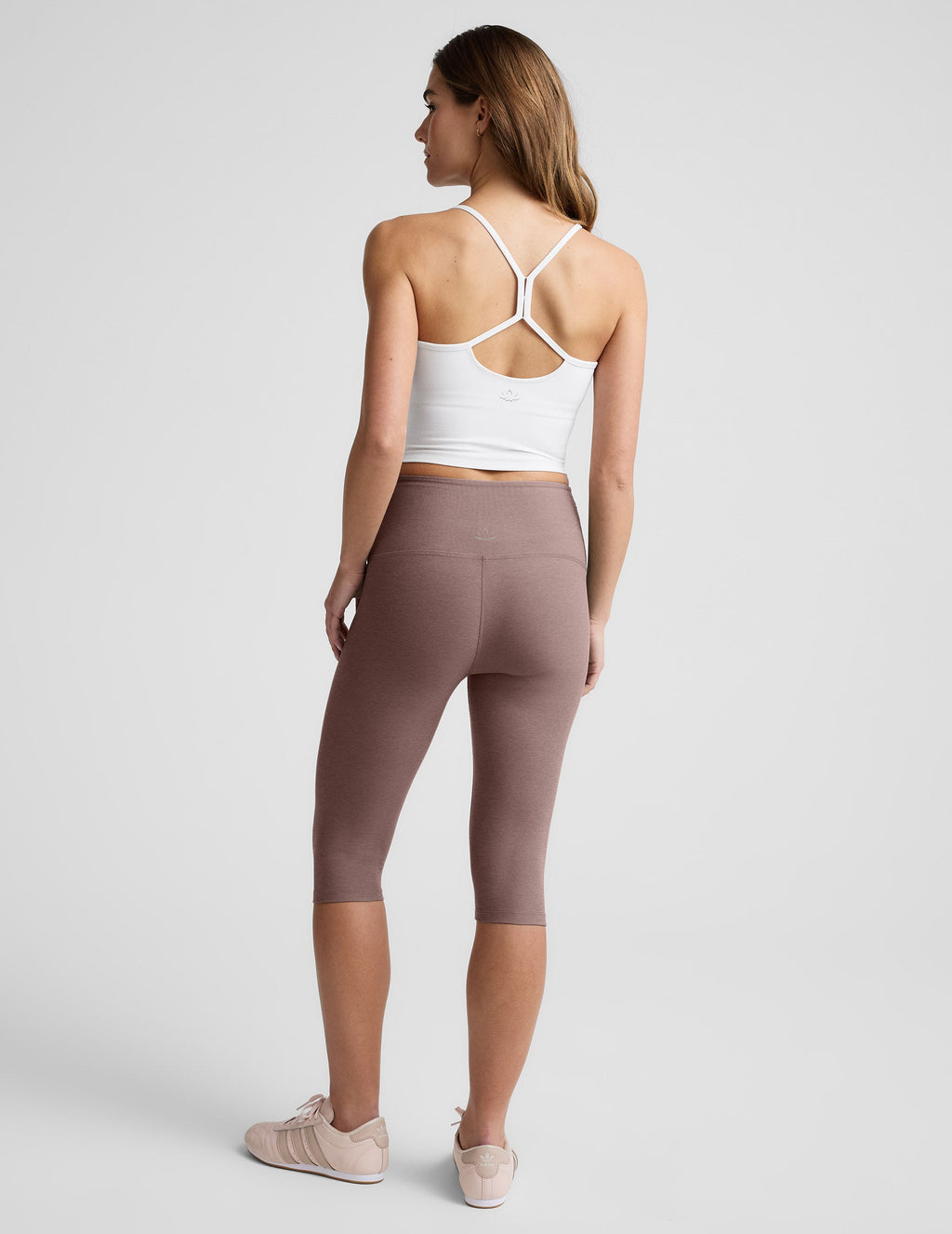 Spacedyea?¡é Pedal Pusher High Waisted Legging