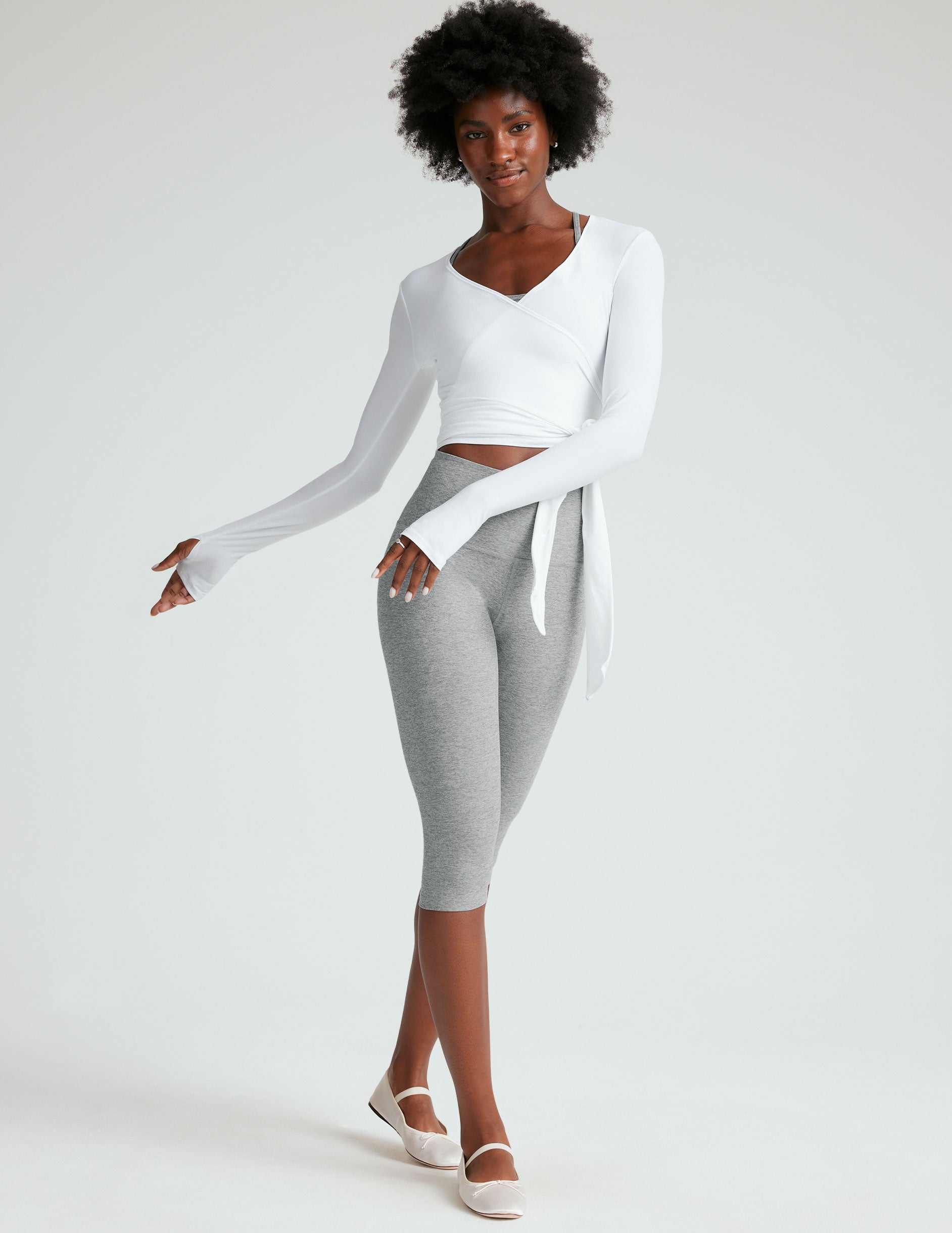 Spacedye? Pedal Pusher High Waisted Legging