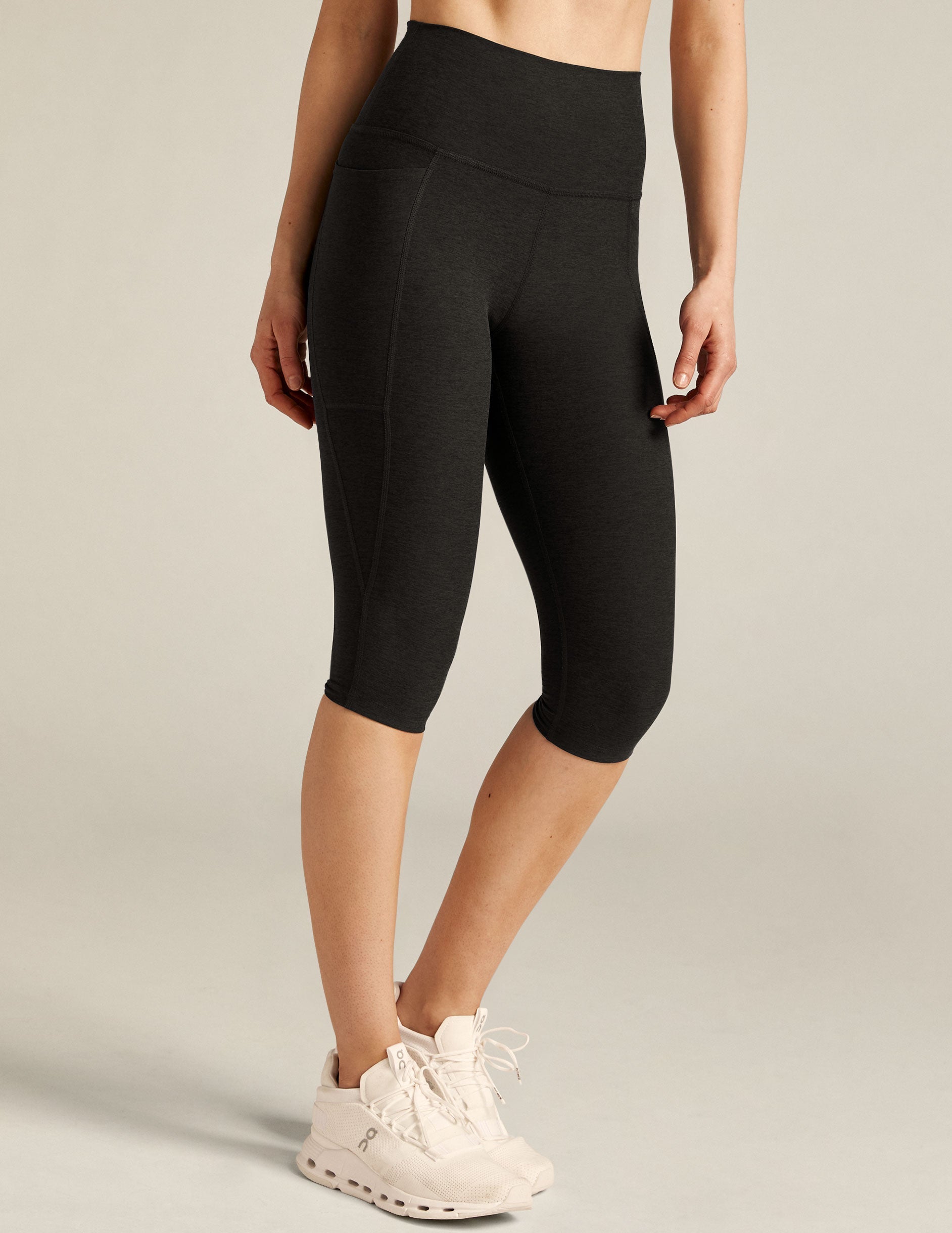 Spacedye? High Waisted Pocket Pedal Pusher Legging