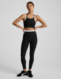 Spacedyeâ„?Layered High Waisted Midi Legging