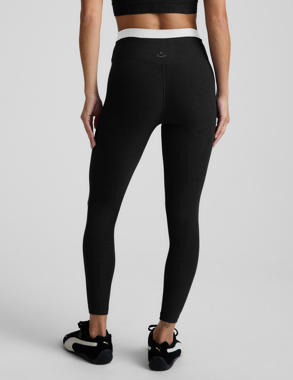 Spacedyeâ„?Layered High Waisted Midi Legging