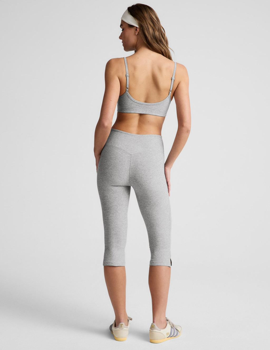 Spacedyeâ„?Mid-Rise Slit Pedal Pusher Legging