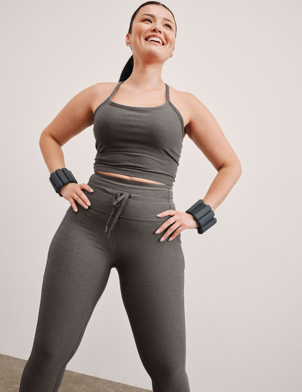 Spacedye? Slim Racerback Cropped Tank