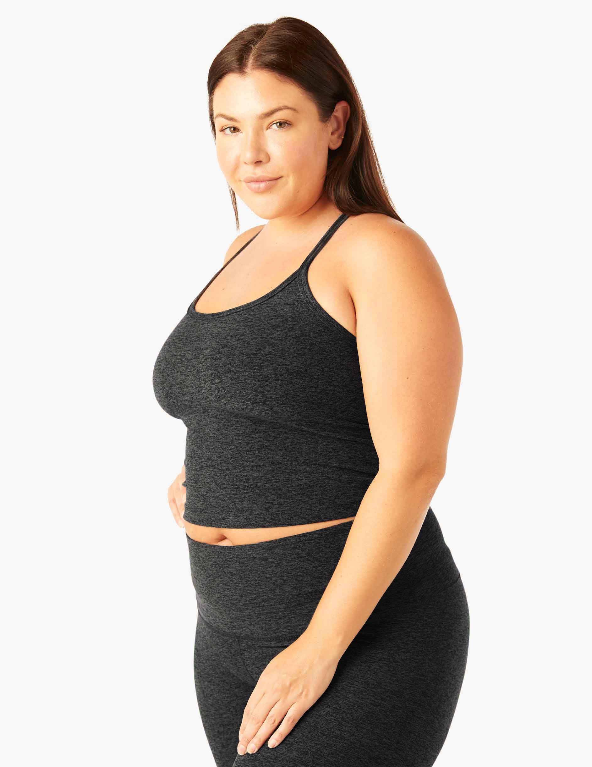 Spacedye? Slim Racerback Cropped Tank