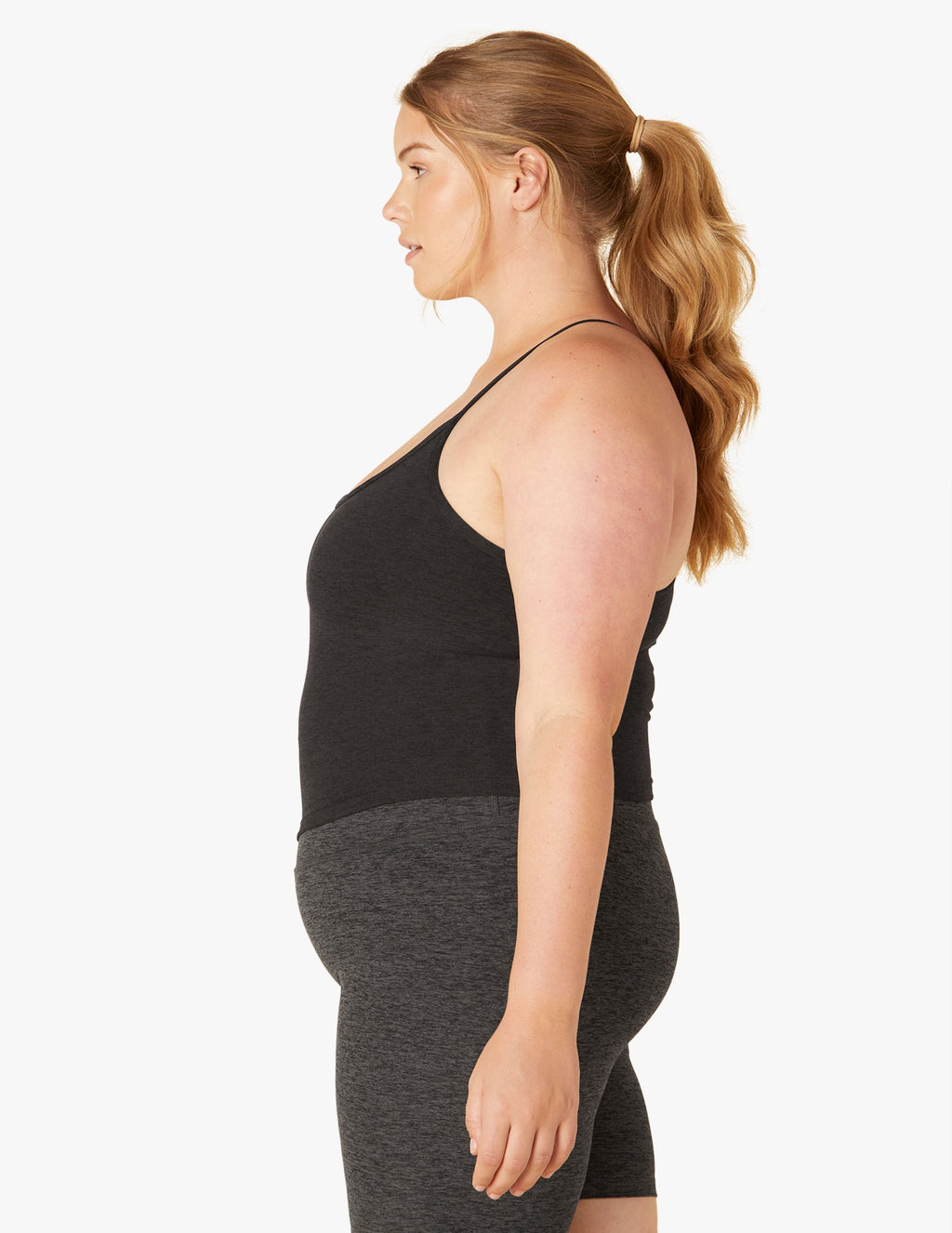 Spacedye? Slim Racerback Cropped Tank