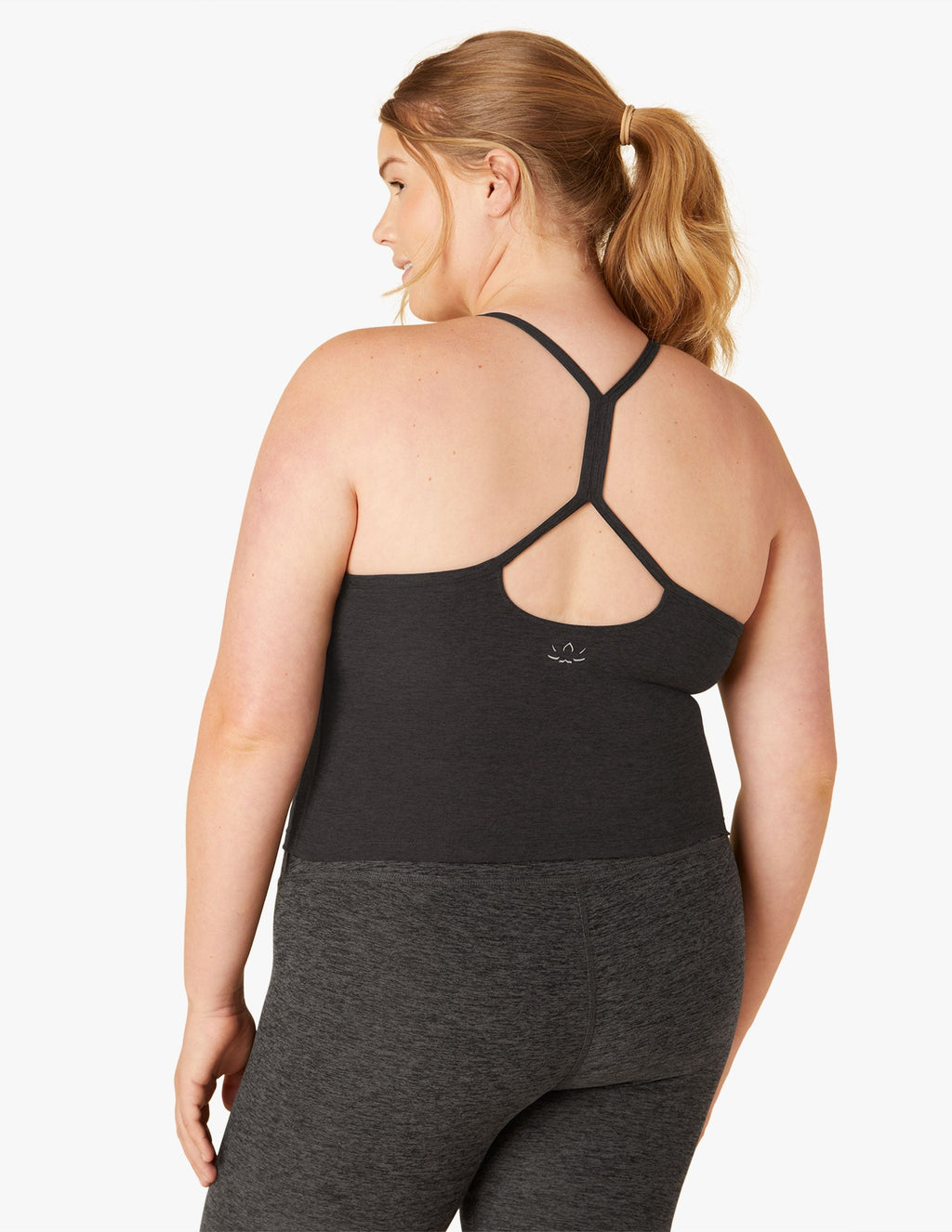 Spacedye? Slim Racerback Cropped Tank