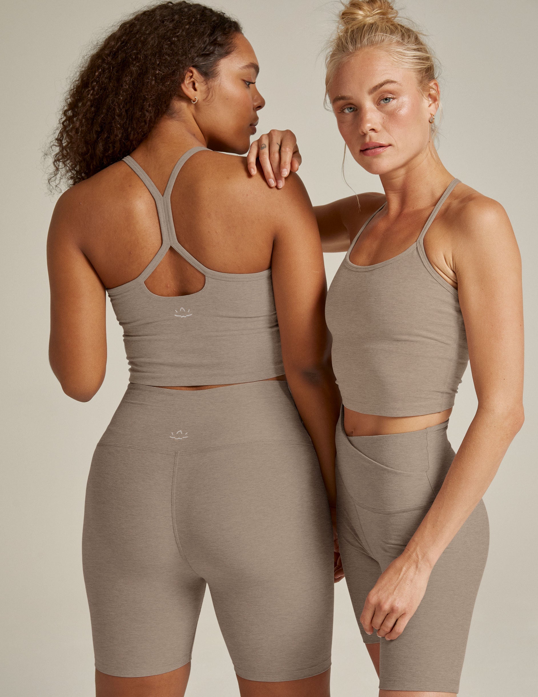 Spacedye? Slim Racerback Cropped Tank