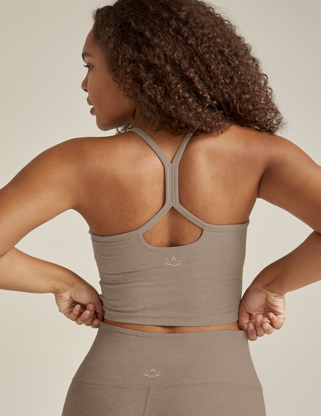 Spacedye? Slim Racerback Cropped Tank