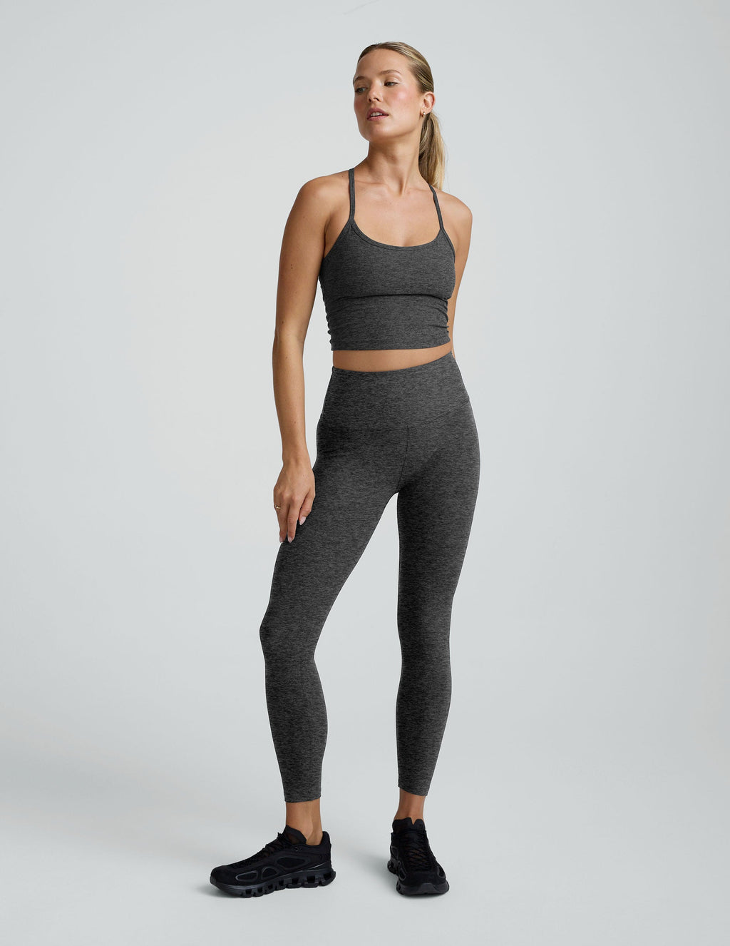 Spacedye? Slim Racerback Cropped Tank