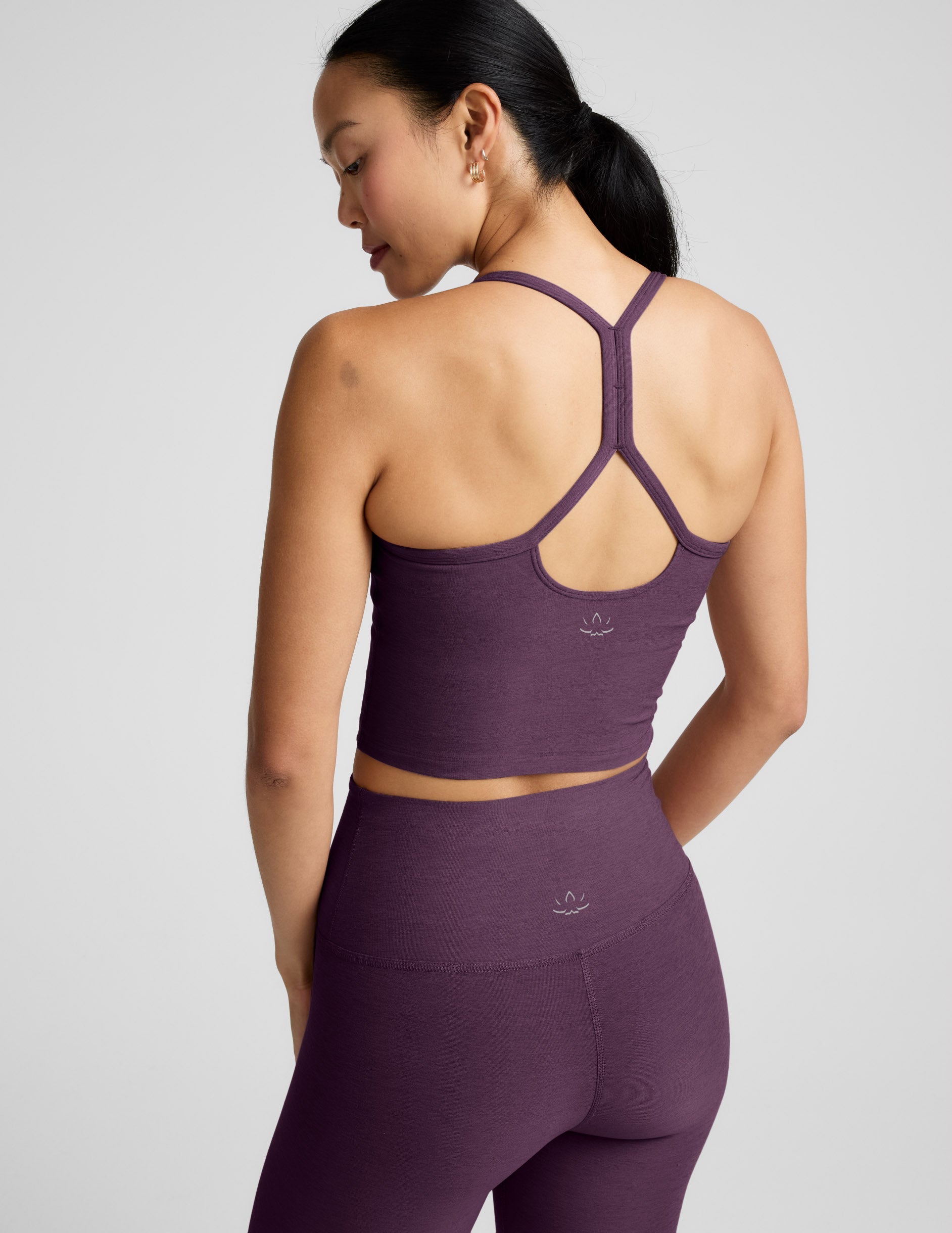 Spacedyeâ„?Slim Racerback Cropped Tank