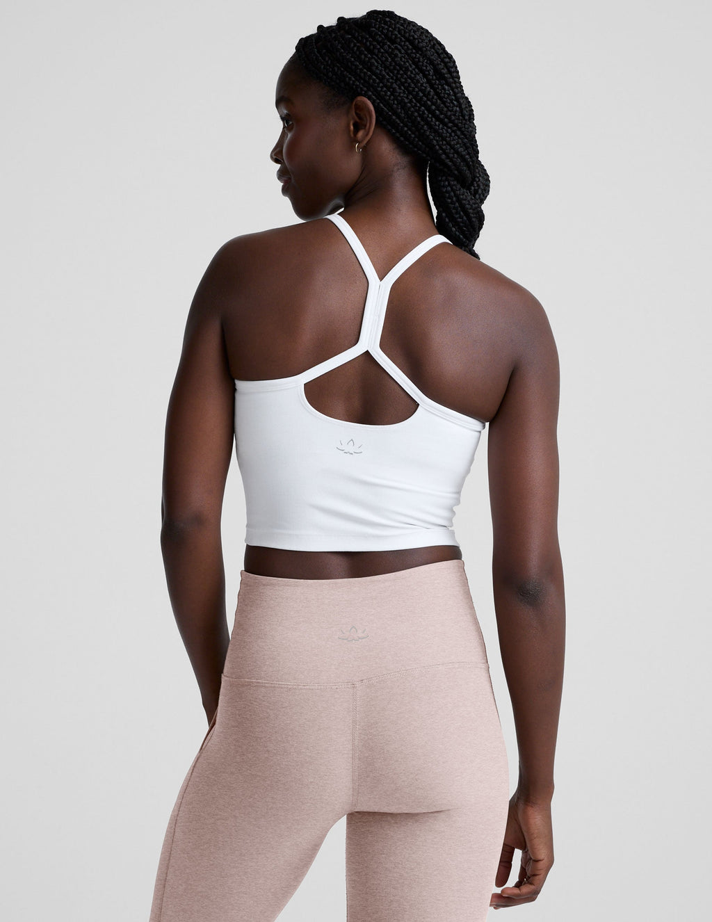 Spacedyea?¡é Slim Racerback Cropped Tank
